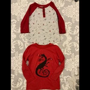 Two Valentine’s shirts